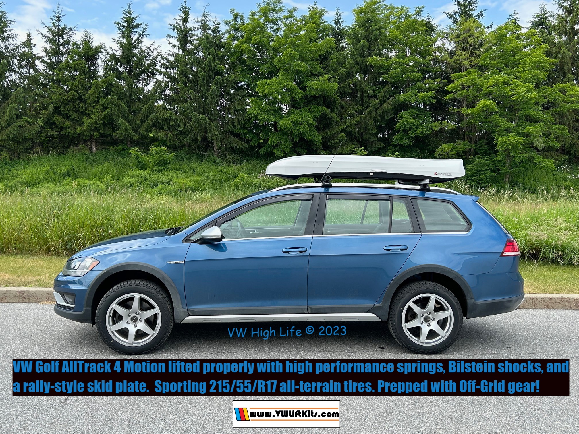 Tod lifted his Alltrack 4Motion and transformed into an Off Grid Living Wagon! 